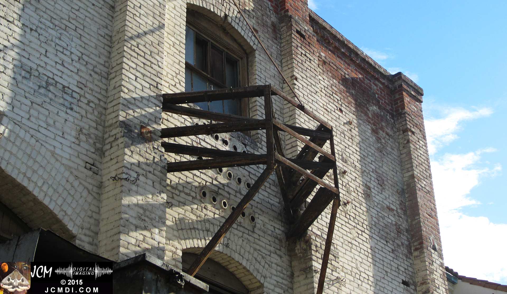 Olvera Street 1903 Los Angeles Trolley Power Substation Building, 10-23-2015